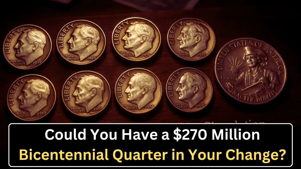 Could You Have a $270 Million Bicentennial Quarter in Your Change? Check These 8 Rare Coins!