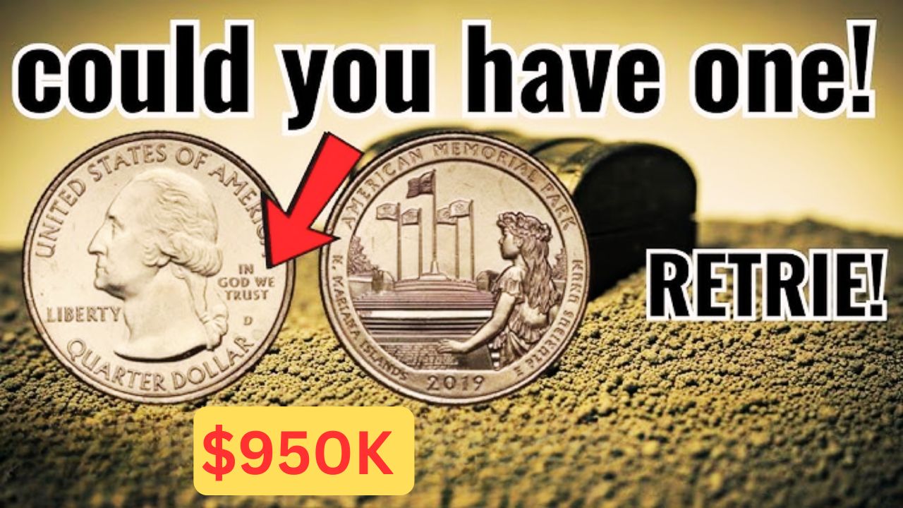 Rare $950K 1983-P Quarter with Double Die Reverse Found at a Car Wash